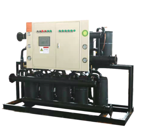 盛海空调 浴池水源热泵专用机组图