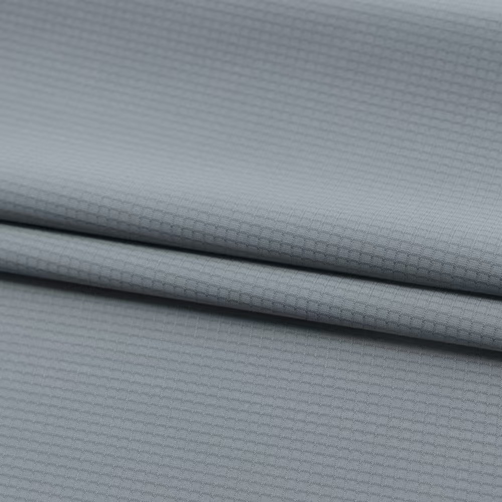 南发经编织造8242#涤纶精致格面料图