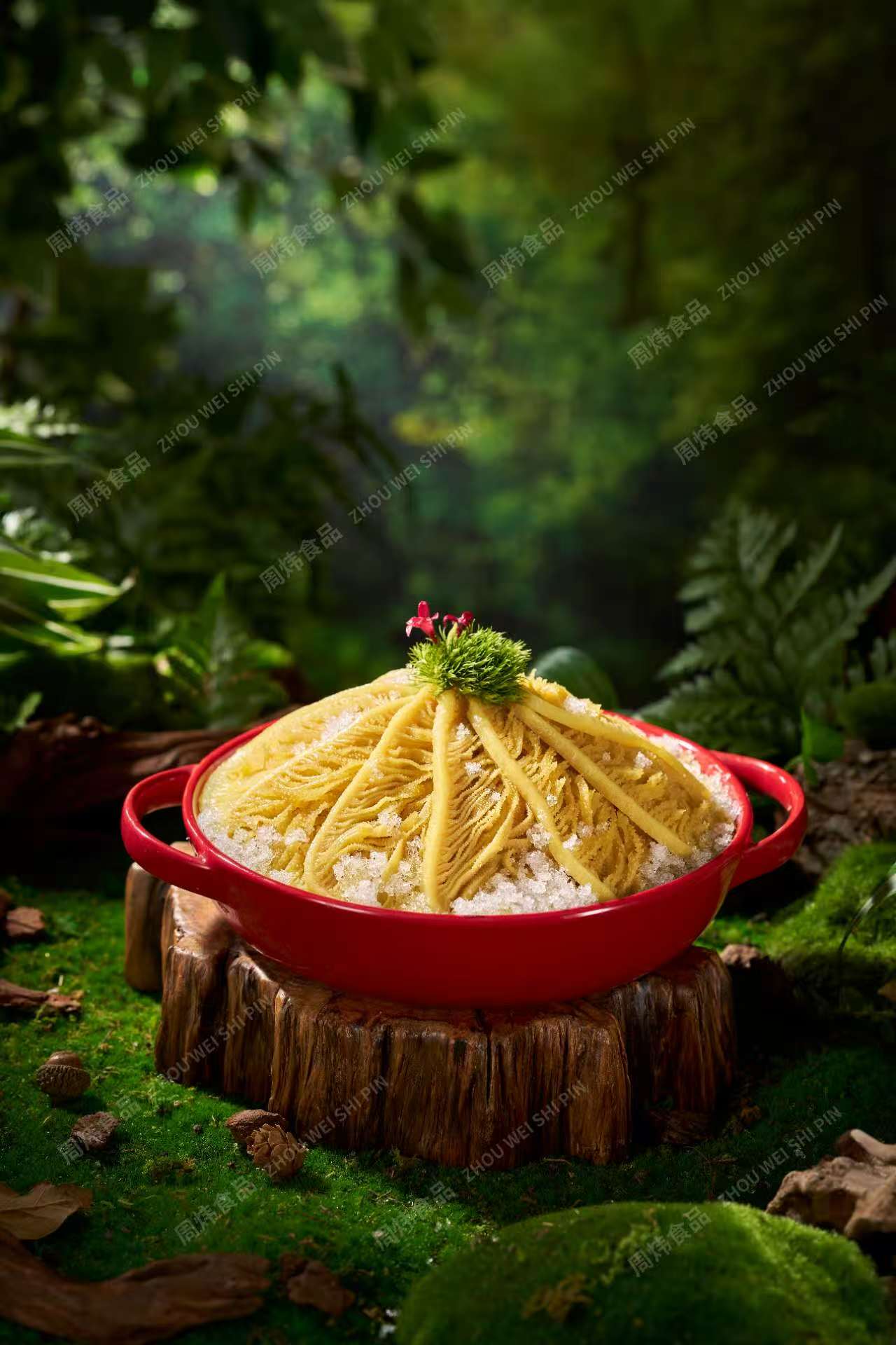 周炜食品黄金毛肚图