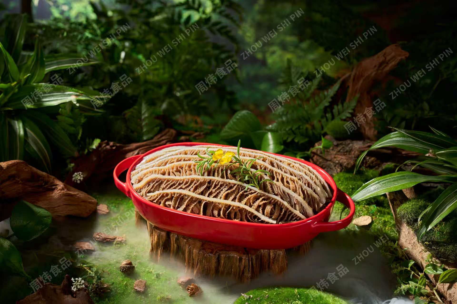 周炜食品黑毛肚图