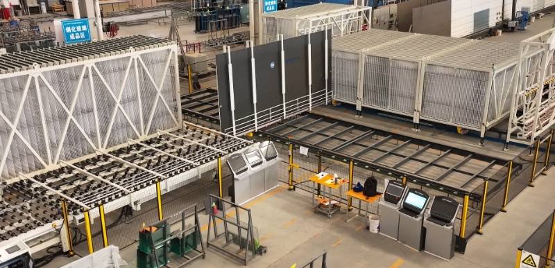 兴三维玻璃智能仓储系统图