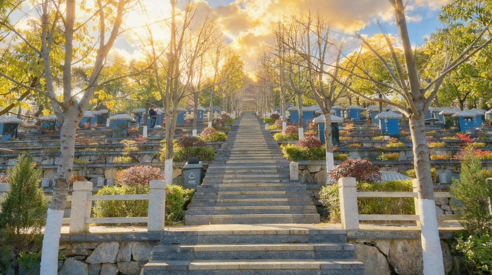 故丘公墓 陵园环境图